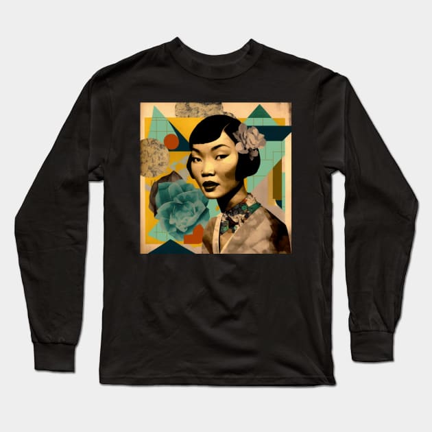 Anna May Wong #16 Long Sleeve T-Shirt by MonoMagic